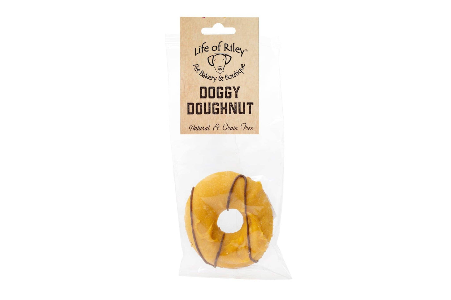 Natural Doggy Doughnuts Gift Bagged in Bio Bag & Tag