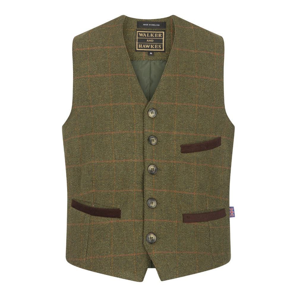 Men’s Derby Tweed Alcott Waistcoat