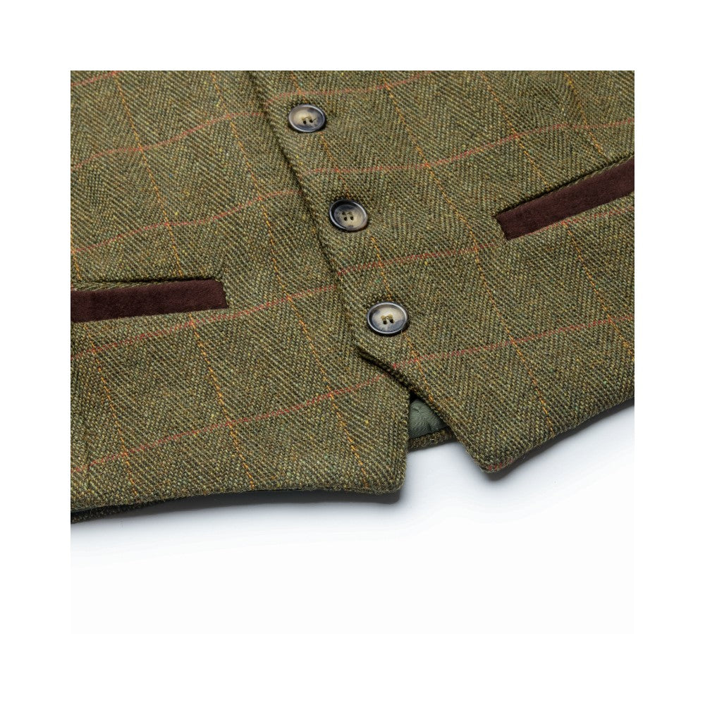 Men’s Derby Tweed Alcott Waistcoat