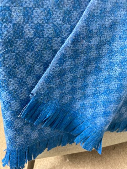 Recycled Wool Throw Blanket