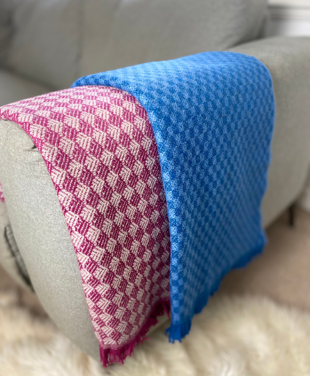 Recycled Wool Throw Blanket