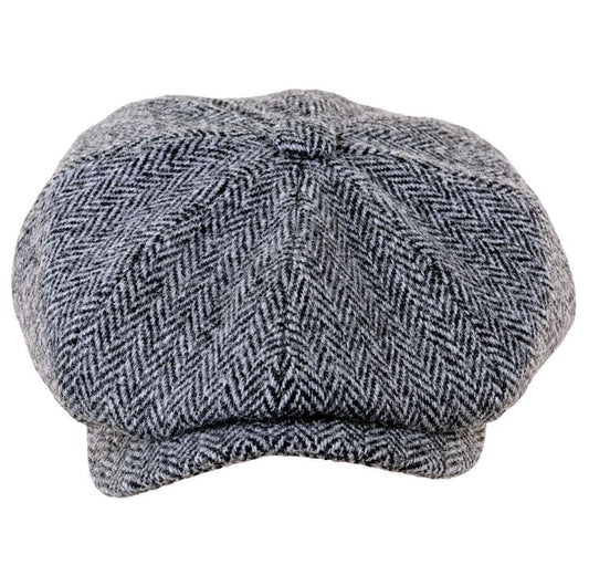 Scott Harris Tweed Newsboy Cap