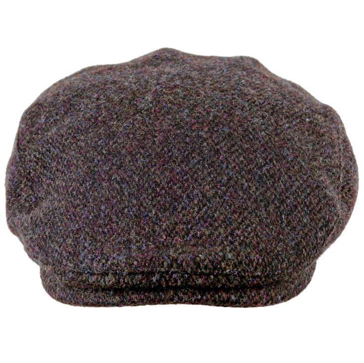 Highland Harris Tweed Flat Cap