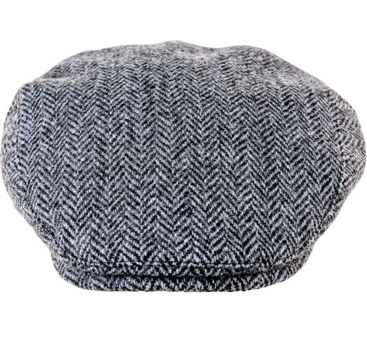 Highland Harris Tweed Flat Cap