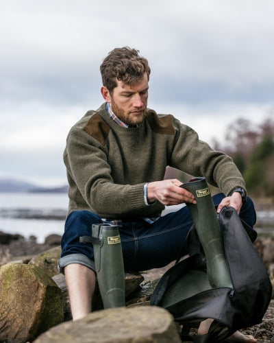 Melrose Hunting  Khaki Sweater