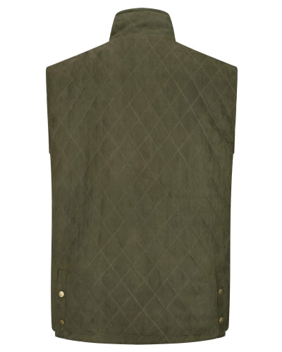 Hoggs of Fife Olive Denholm Quilted Gilet