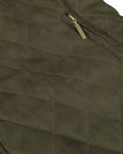 Hoggs of Fife Olive Denholm Quilted Gilet