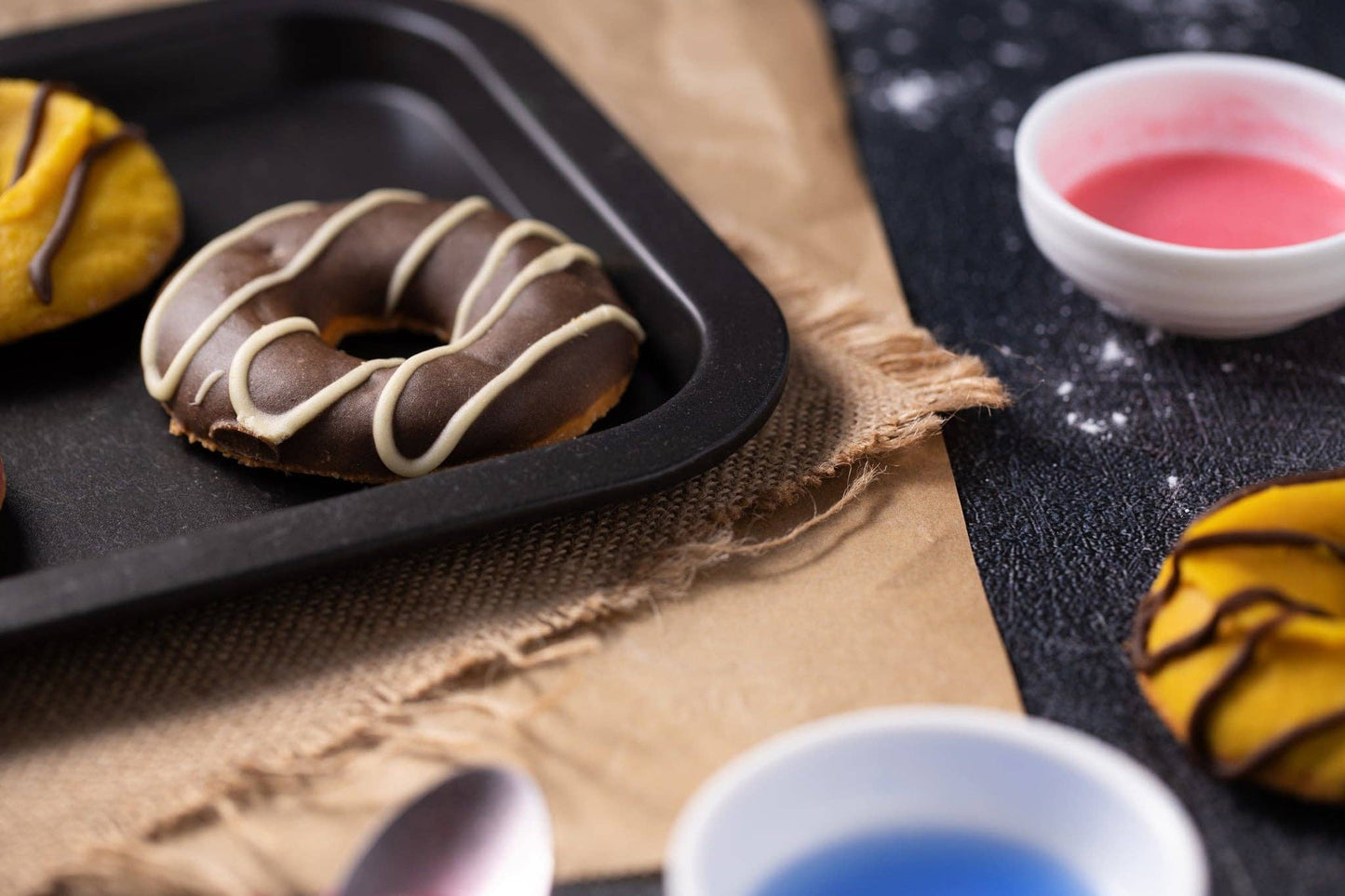 Natural Doggy Doughnuts Gift Bagged in Bio Bag & Tag