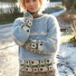 Hazy Sheep Wool Handknit wool Sweater