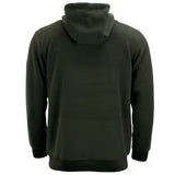 Men’s Olive 1/4 Zip Fleece Hoodie – Warm Outdoor Game Trail Pullover