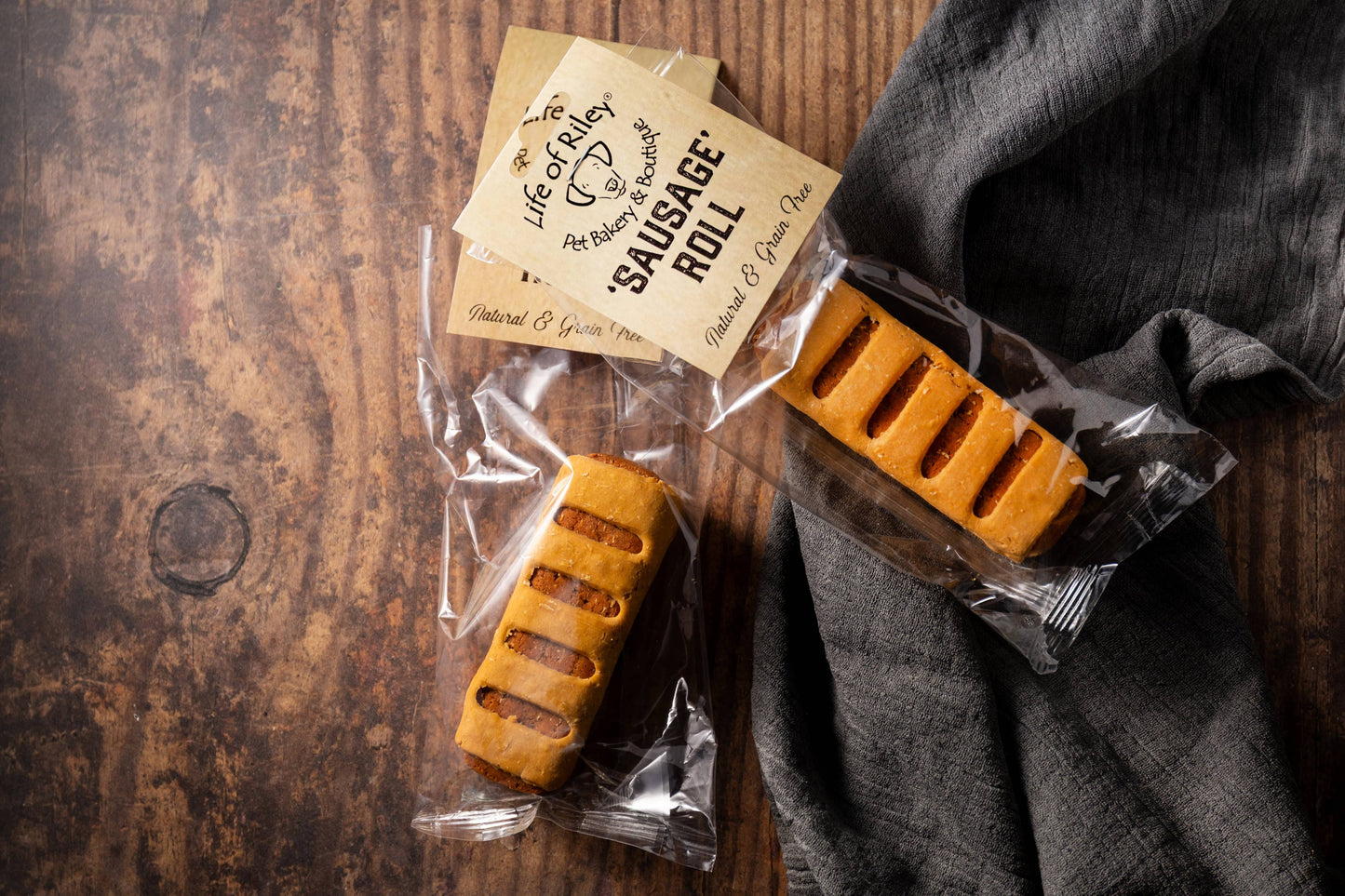 Doggy Sausage Rolls - Grain Free & Natural: