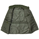 Men’s Outdoor Multi Pocket Padded Gilet – Showerproof Utility Body Warmer