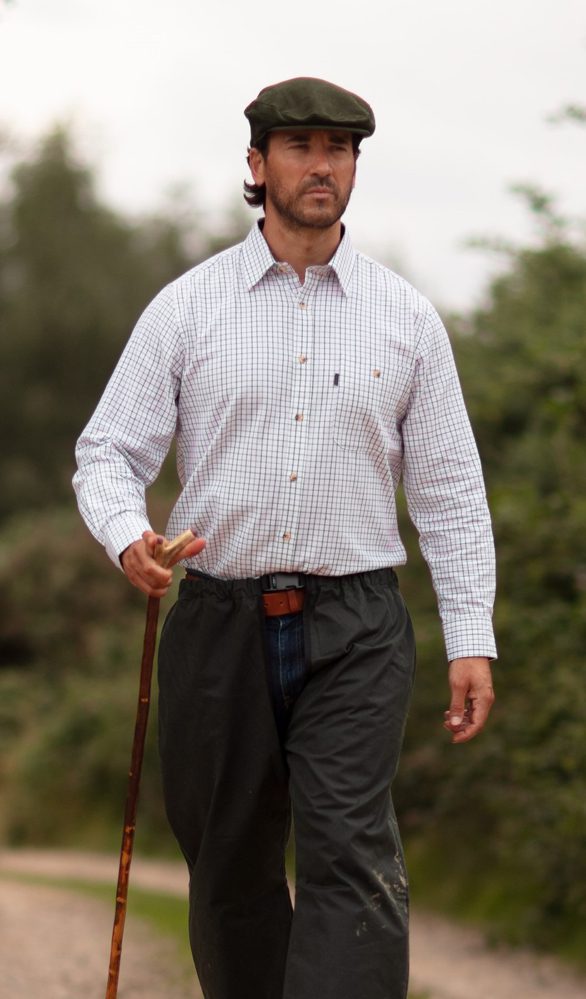 Men’s Pure Cotton Brocton Country Shirt