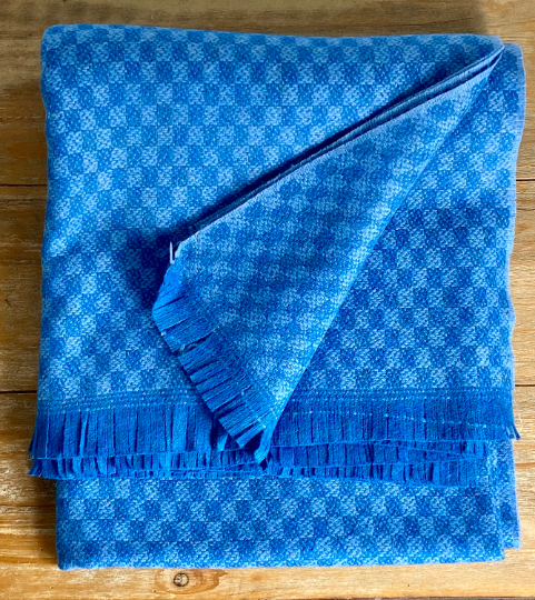 Recycled Wool Throw Blanket