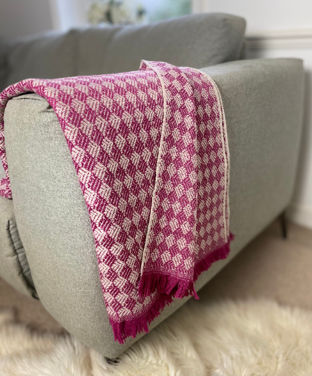 Recycled Wool Throw Blanket